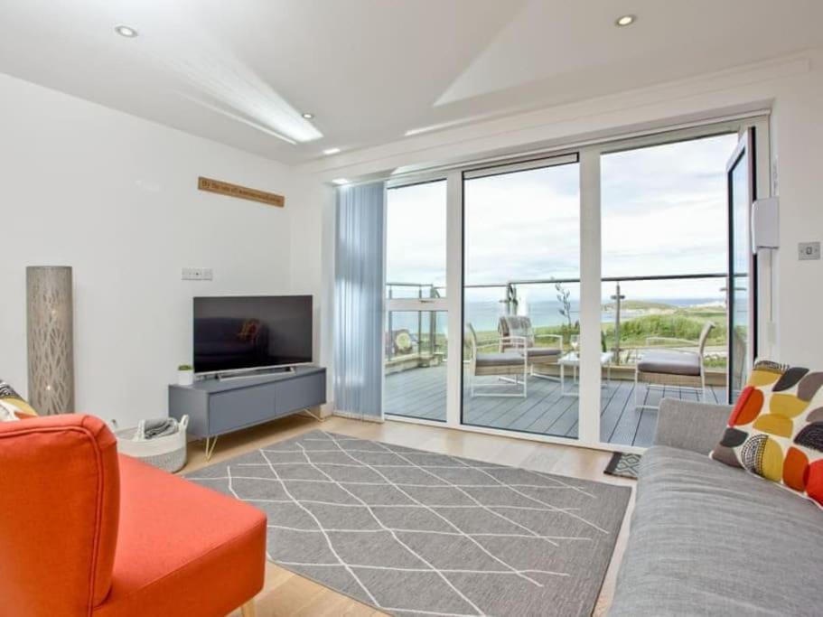 15 Ocean Gate Newquay Lägenhet Crantock Exteriör bild